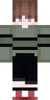 Передняя часть скина игрока He_oco6o_onaceH