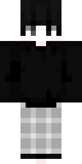 Передняя часть скина игрока HedBlack