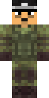 Передняя часть скина игрока Huivjope