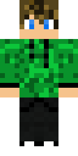 Передняя часть скина игрока ItzMuxauJlGame