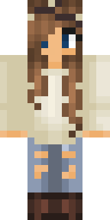 Передняя часть скина игрока Nysta