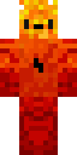 Передняя часть скина игрока PyroPlayer