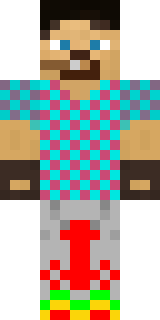 Передняя часть скина игрока SexMashina