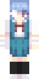 Передняя часть скина игрока Skeleta