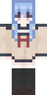 Передняя часть скина игрока Skinnyance