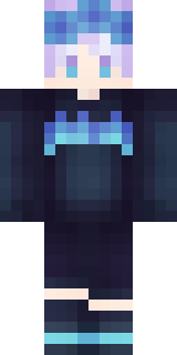 Передняя часть скина игрока antiqona