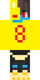 Передняя часть скина игрока bodikboss