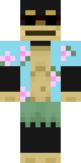 Передняя часть скина игрока candan