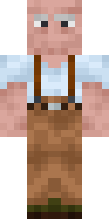 Передняя часть скина игрока clownheek