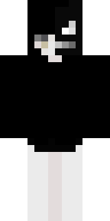 Передняя часть скина игрока diewhite