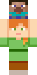 Передняя часть скина игрока duck123456789