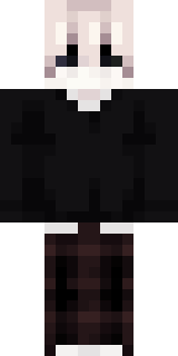 Передняя часть скина игрока girs