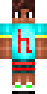 Передняя часть скина игрока haip228