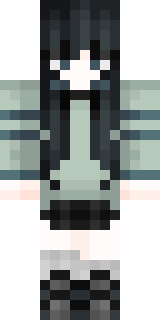 Передняя часть скина игрока hore0she