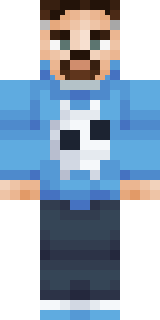 Передняя часть скина игрока mute