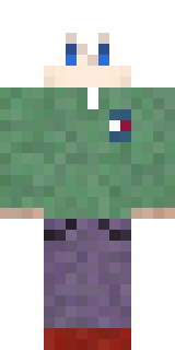 Передняя часть скина игрока rastigai345