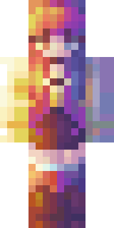 Передняя часть скина игрока shinexgod