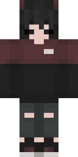 Передняя часть скина игрока x3BEPb